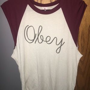 Obey tank top